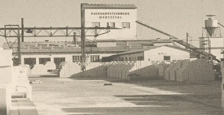 1955: Entstehung der Kalksandsteinindustrie