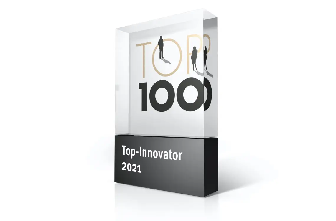 HM Top Innovator 2021 Trophäe